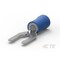 Te Connectivity Fork Terminal, #10 Stud Size, 14 AWG, 300 V, Nylon Insulated, Blue 52422-1 - alternate 1